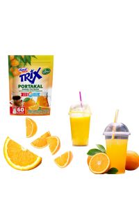 TRİX Portakal Aromalı Toz İçecek 300 gr (Sıcak & Soğuk) x3 ADET