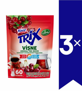 KENT BORİNGER TRİX VİŞNE AROMALI 300GR*3 ADET