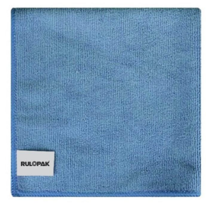 RULOPAK MİKROFİBER GENEL TEMİZLİK BEZİ 40X40*20AD (MAVİ)
