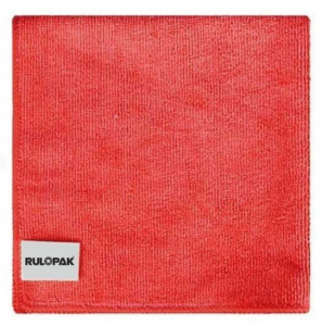 RULOPAK MİKROFİBER GENEL TEMİZLİK BEZİ 40X40*20ADET (KIRMIZI)