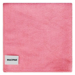RULOPAK MİKROFİBER GENEL TEMİZLİK BEZİ 40X40CM *20 ADET  (PEMBE)