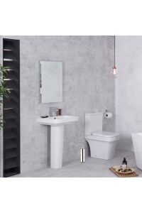 RULOPAK KLASİK WC FIRÇASI (KROM)