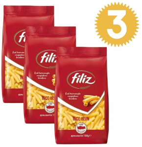 Filiz İnce Uzun Makarna 500gr x3 adet