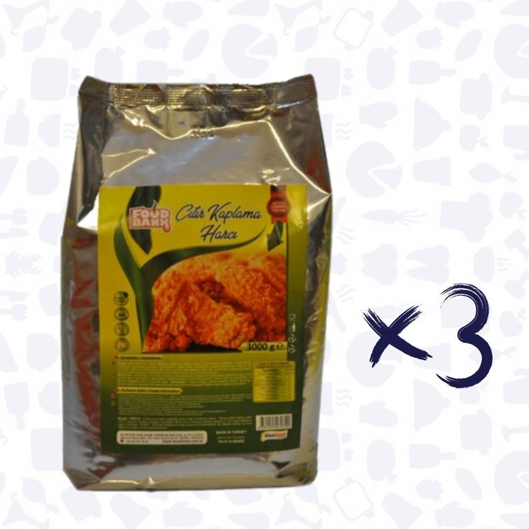 FOODBANK ÇITIR KAPLAMA HARCI 3KG*3ADET