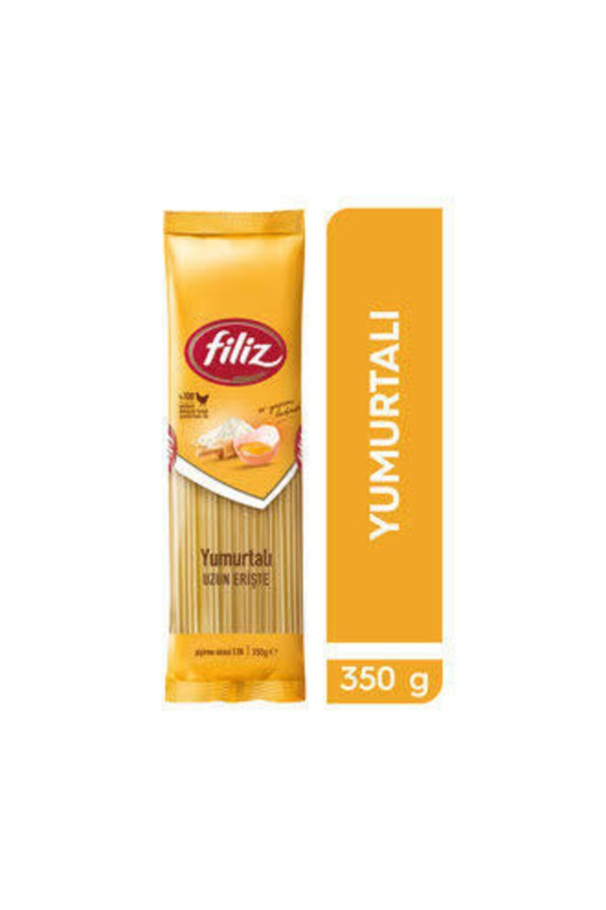 Yumurtalı Uzun Erişte Makarna 350 Gr / 12'li Koli