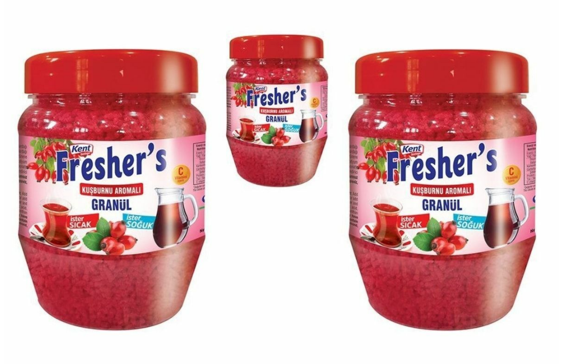 FRESHERS GRANÜL KUŞBURNU AROMALI 300GR*12 ADET