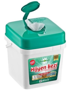 RULOPAK KOVA ISLAK HİJYEN BEZİ 400LÜ