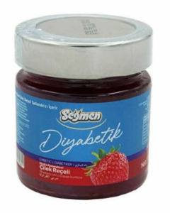 Kavanoz Diyabetik Çilek Reçeli 270 Gr 1 ADET