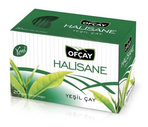 OFÇAY HALİSANE YEŞİL ÇAY 1,5GR*20ADET*12PAKET