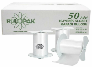 RULOPAK SENSÖRLÜ KLOZET KAPAĞI RULOSU 50 AD.(80 KULLANIM) R-2201-50