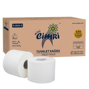 RULOPAK MİNİ CİMRİ TUVALET KAĞIDI 12 Lİ K-5 R-2604S