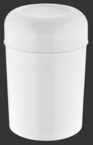 RULOPAK POTA KAPAK ÇÖP KOVASI 15 L (BEYAZ)