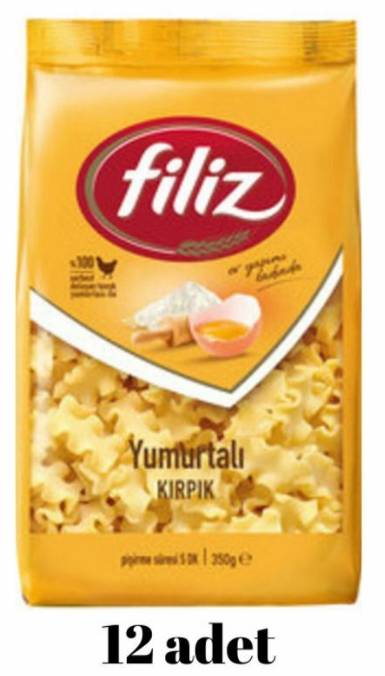 Yumurtalı Kırpık Makarna x 12 adet