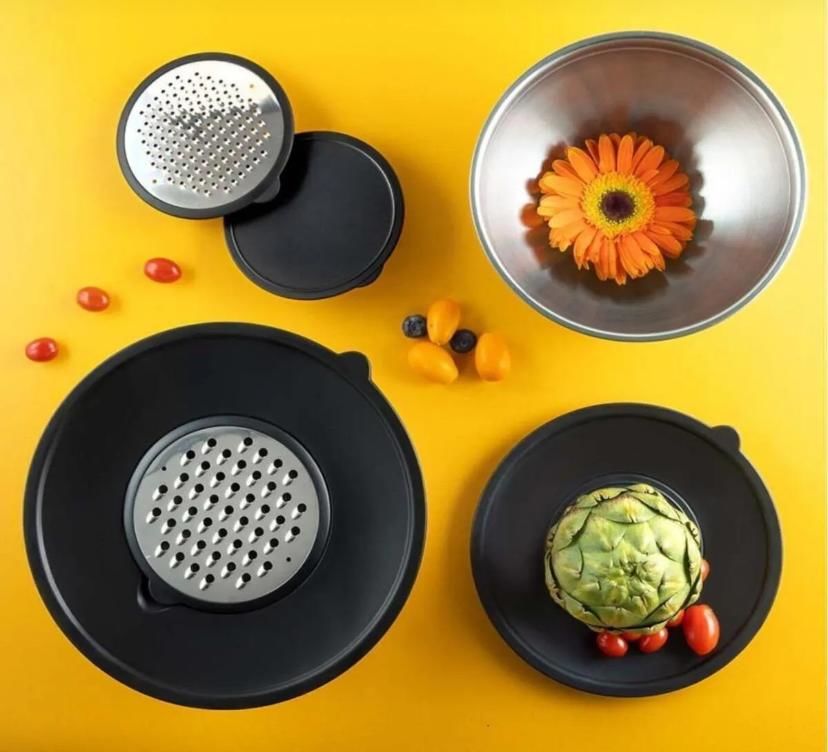 SHINE KITCHEN Rendeli Karıştırma Kabı 9 Parça