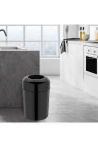 RULOPAK POTA KAPAK ÇÖP KOVASI 15L SİYAH