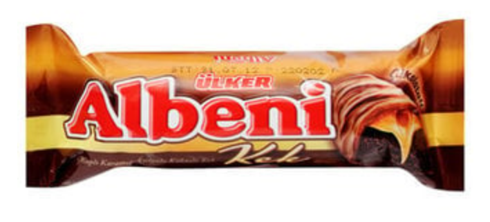 ÜLKER ALBENİ KEK ÇIKOLATA KAPLAMALI 18 ADET*43GR