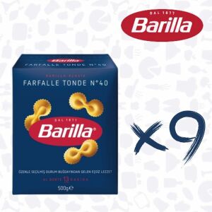 BARİLLA FARFALLE TONDE (Fiyonk) 500 GR *9ADET
