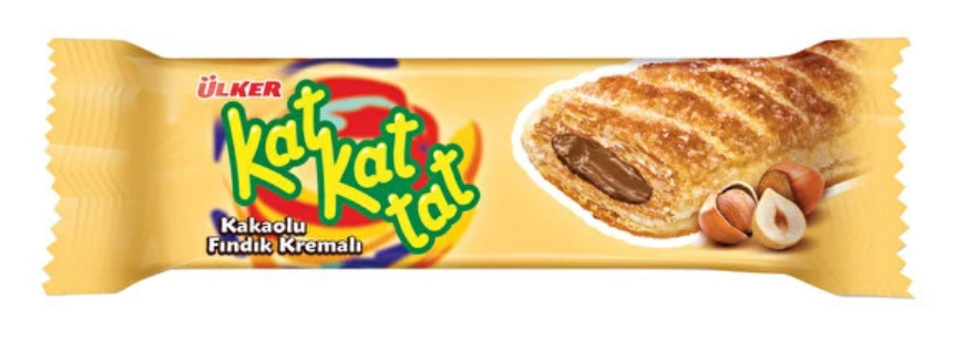ÜLKER KAT KAT TAT BISKÜVI FINDIKLI 24 ADET*25GR