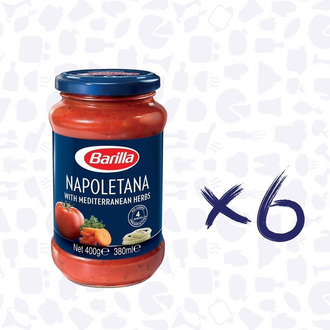 BARİLLA NAPOLETANA (Napoliten Makarna Sosu) 400GR*6ADET