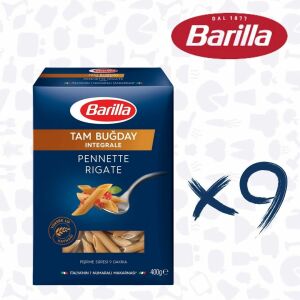 BARİLLA INTEGRALE PENNE (Tam Buğday Kalem) 400GR*9ADET