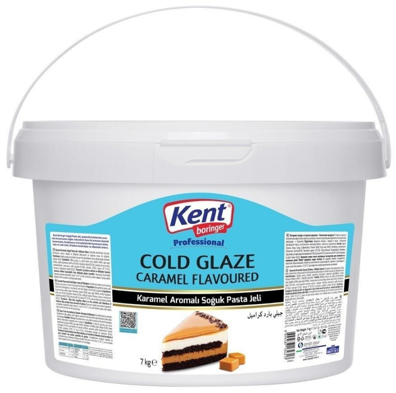 Karamel Aromalı Soğuk Pasta Jeli 7 Kg
