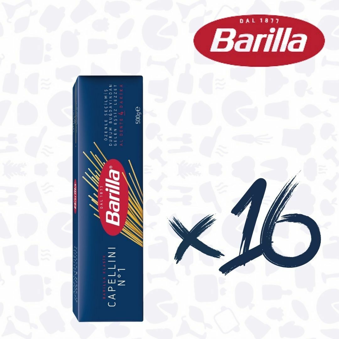 BARİLLA CAPELLINI (İnce Spagetti) NO:1 500GR*16ADET